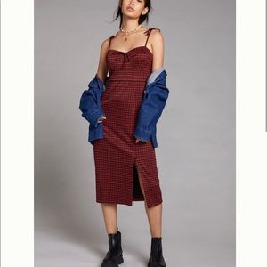 Never Worn Anthropology Slit Dress